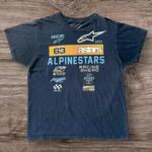 AlpineStars Dark Blue Y2K Tee Size M